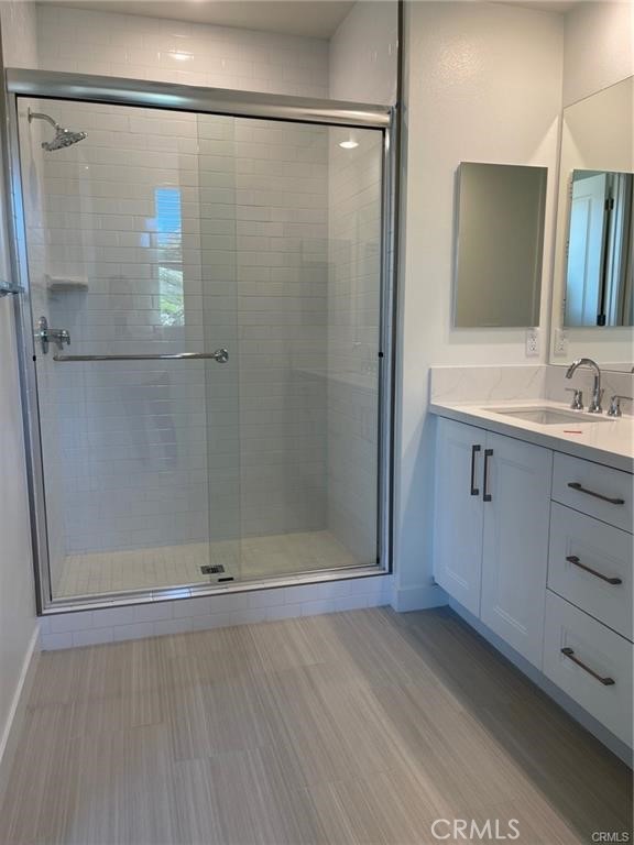 3326 Doheny Way Dana Point, CA 92629 - Photo 21 of 46 a bathroom with a shower and a sink