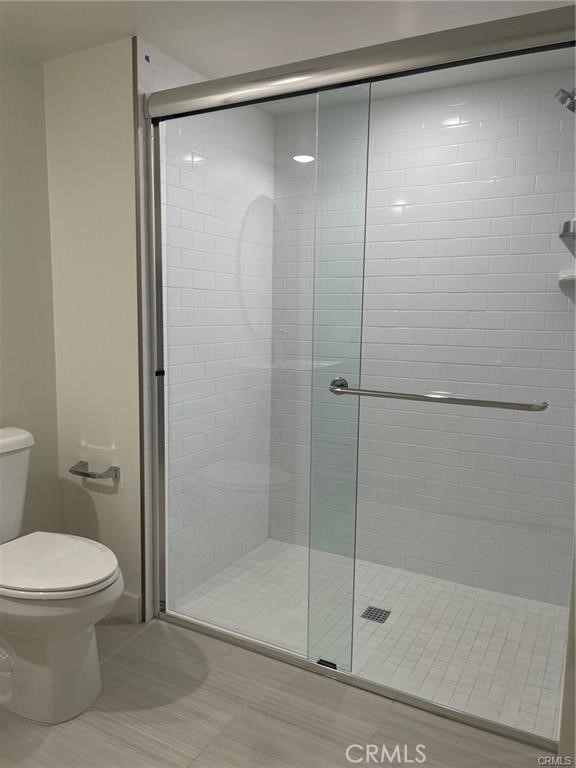 3326 Doheny Way Dana Point, CA 92629 - Photo 22 of 46 a bathroom with a shower and a toilet