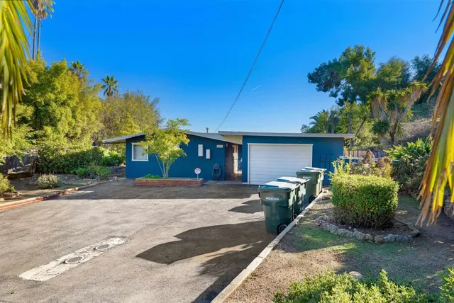 a view of a house with a patio