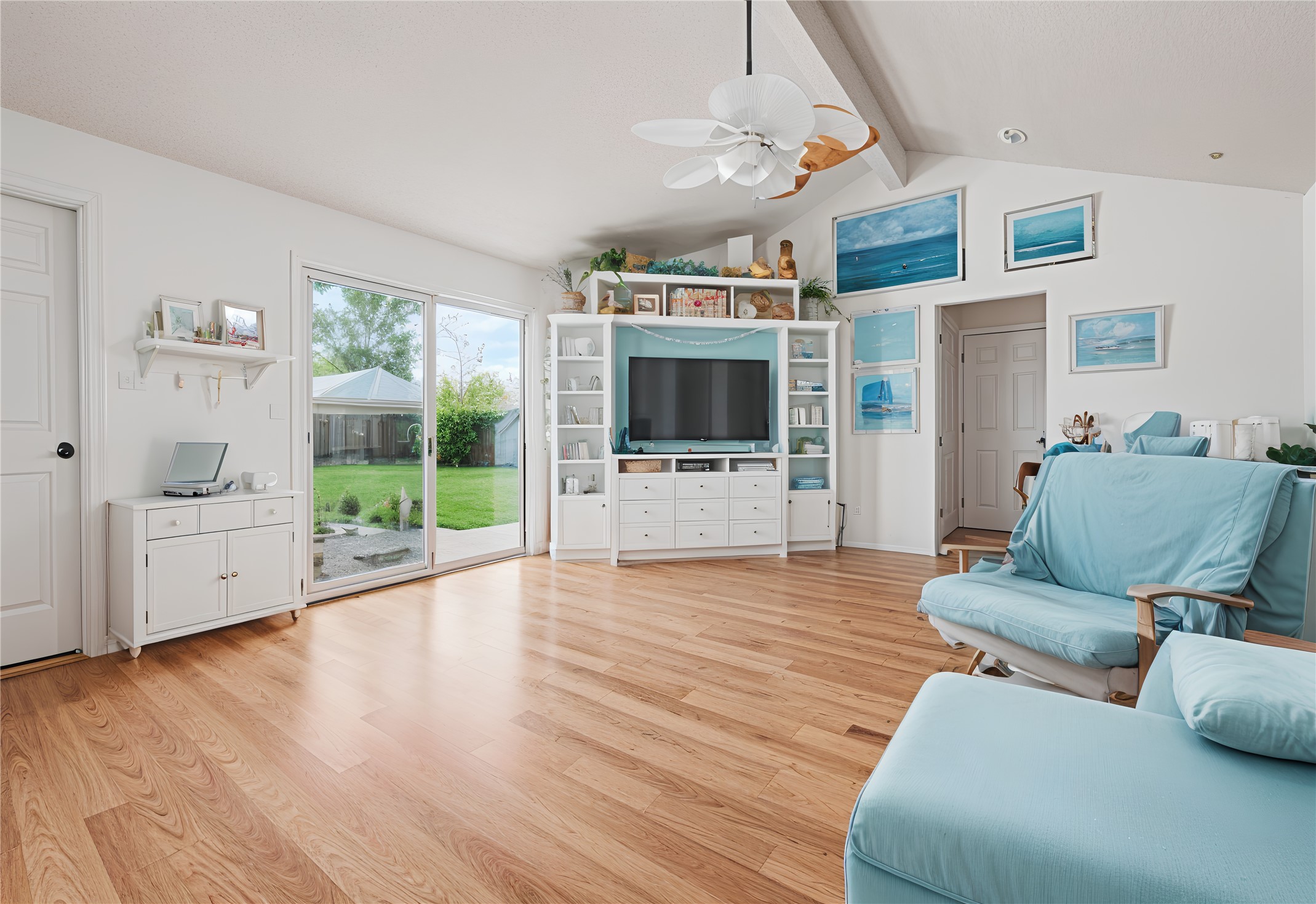 4814 Adonis Drive Spring, TX 77373 - Photo 4 of 12 Light & bright Living Room with slider to go to backyard