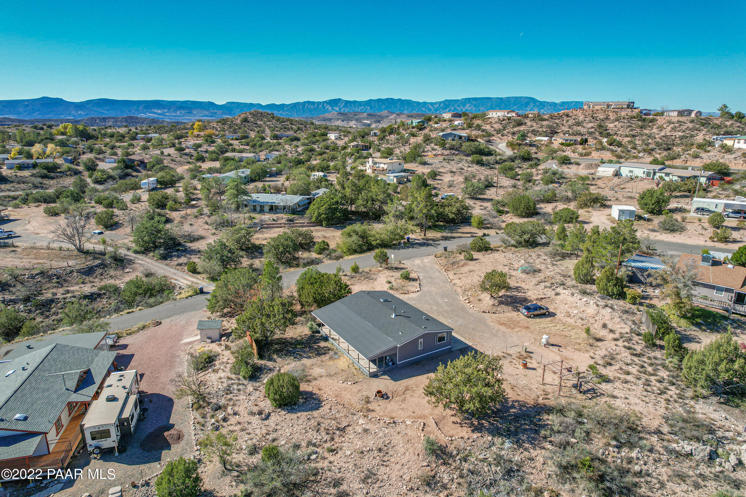 4515 Quail Hollow Road Rimrock, AZ 86335 - Photo 32 of 33 an aerial view of a city