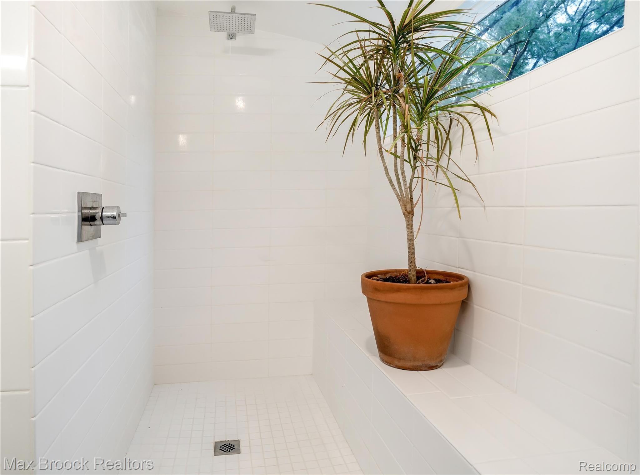 90 Amherst Road Pleasant Ridge, MI 48069 - Photo 34 of 43 Over-sized walk-in shower upstairs.