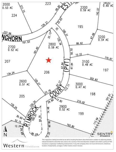 65953 Rimrock Court Bend, OR 97701 - Photo 4 of 5 LOT206 Plat