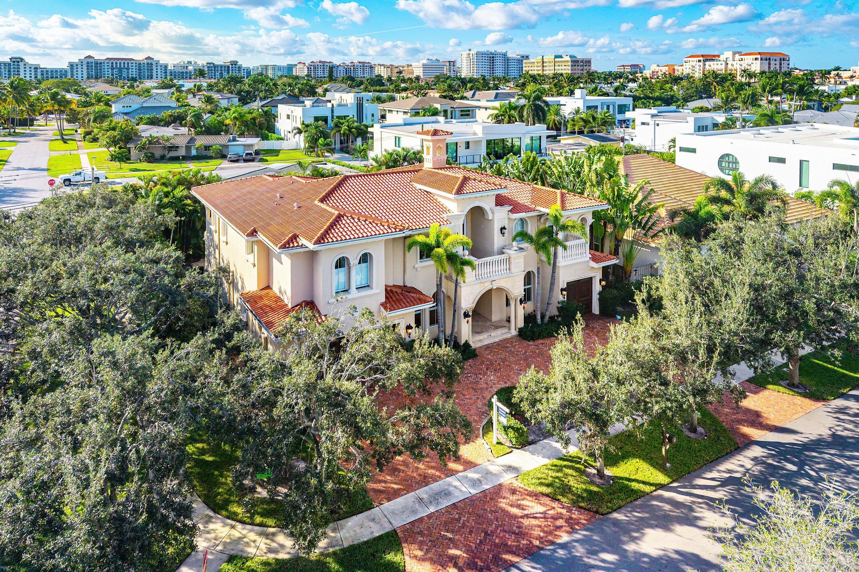398 Northeast 7th Street Boca Raton, FL 33432 - Photo 71 of 74 a view of a lake with a city