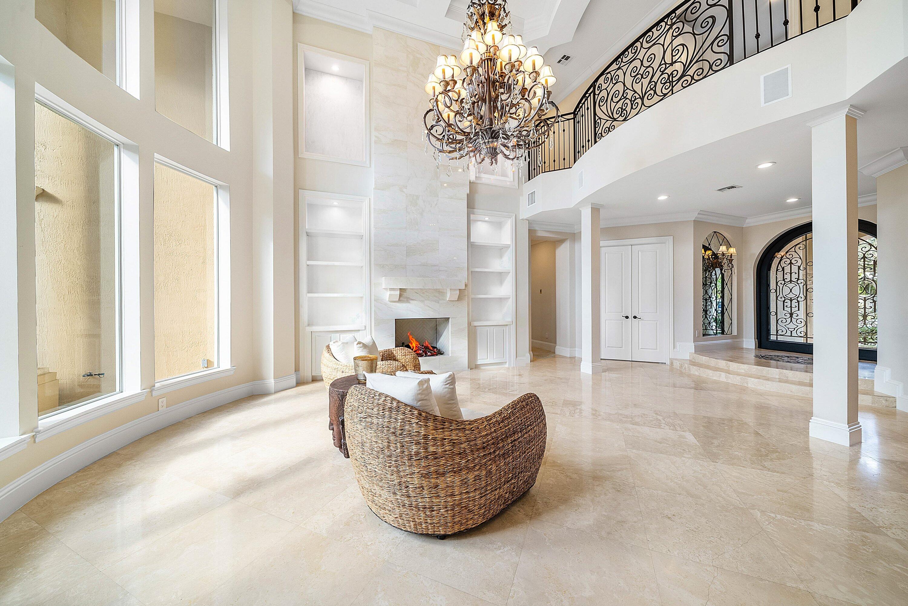 398 Northeast 7th Street Boca Raton, FL 33432 - Photo 9 of 74 a living room with furniture and a large window