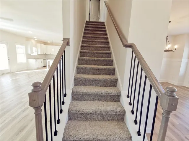 a view of entryway and hall