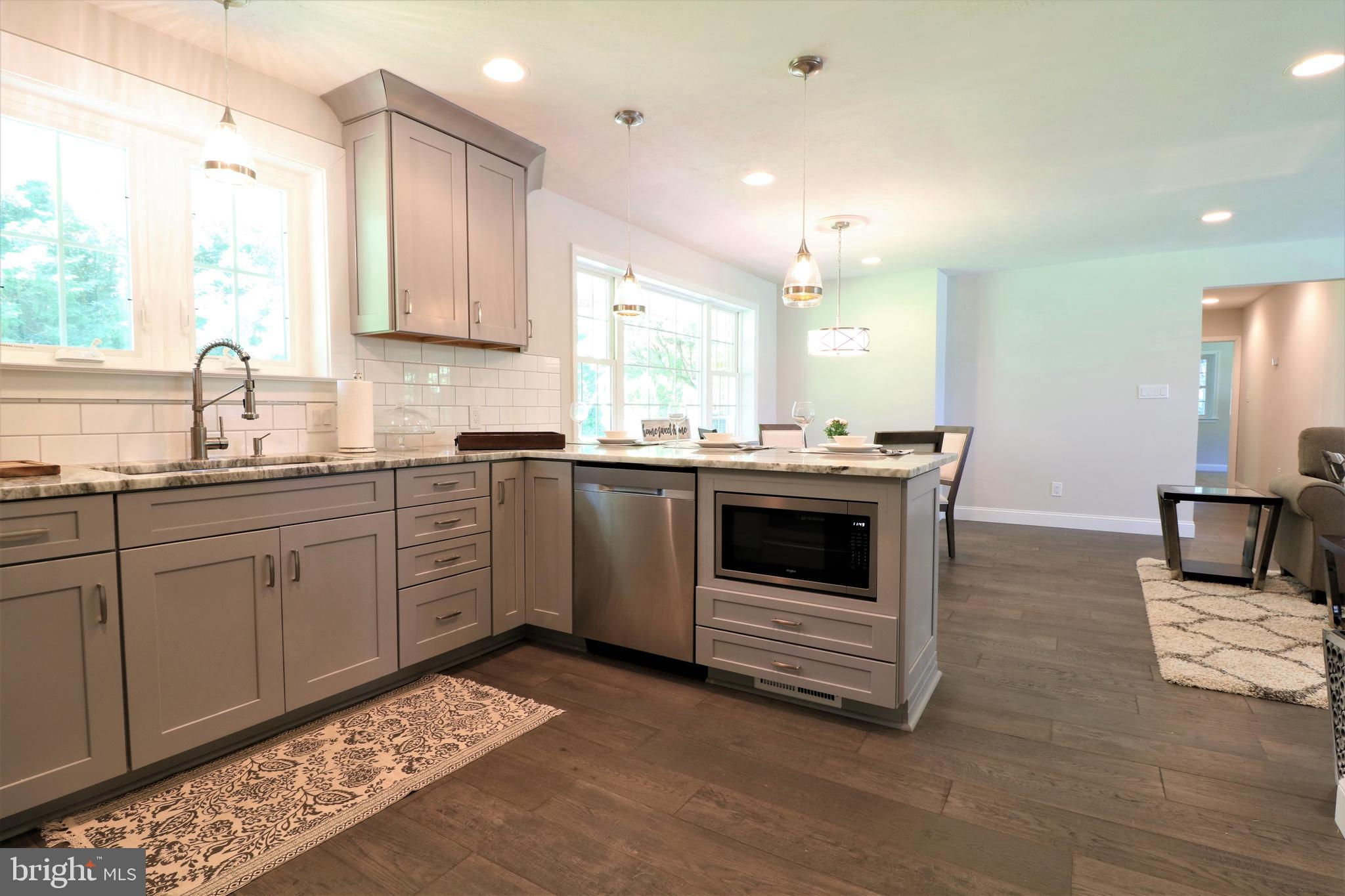 1364 Panther Road Jenkintown, PA 19046 - Photo 15 of 34 Kitchen w/ built-in microwave
