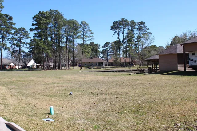a house view with a yard