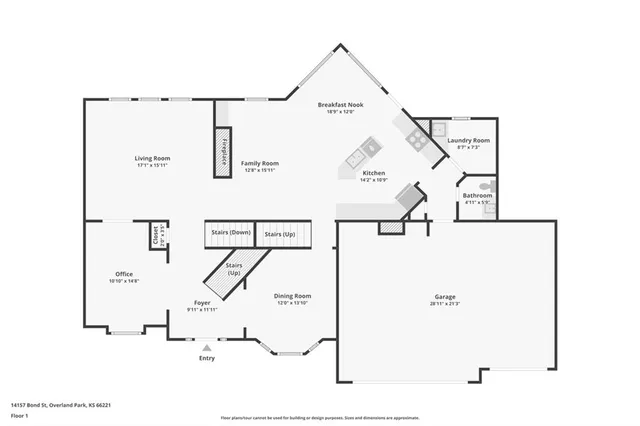 $622,500 | 14157 Bond Street, Overland Park, KS 66221