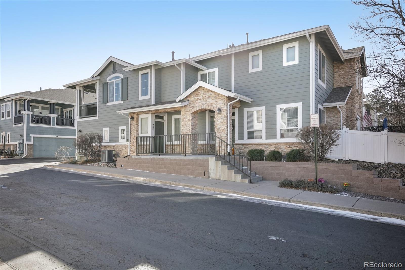224 Whitehaven Circle Highlands Ranch, CO 80129 - Photo 31 of 34 a front view of a house