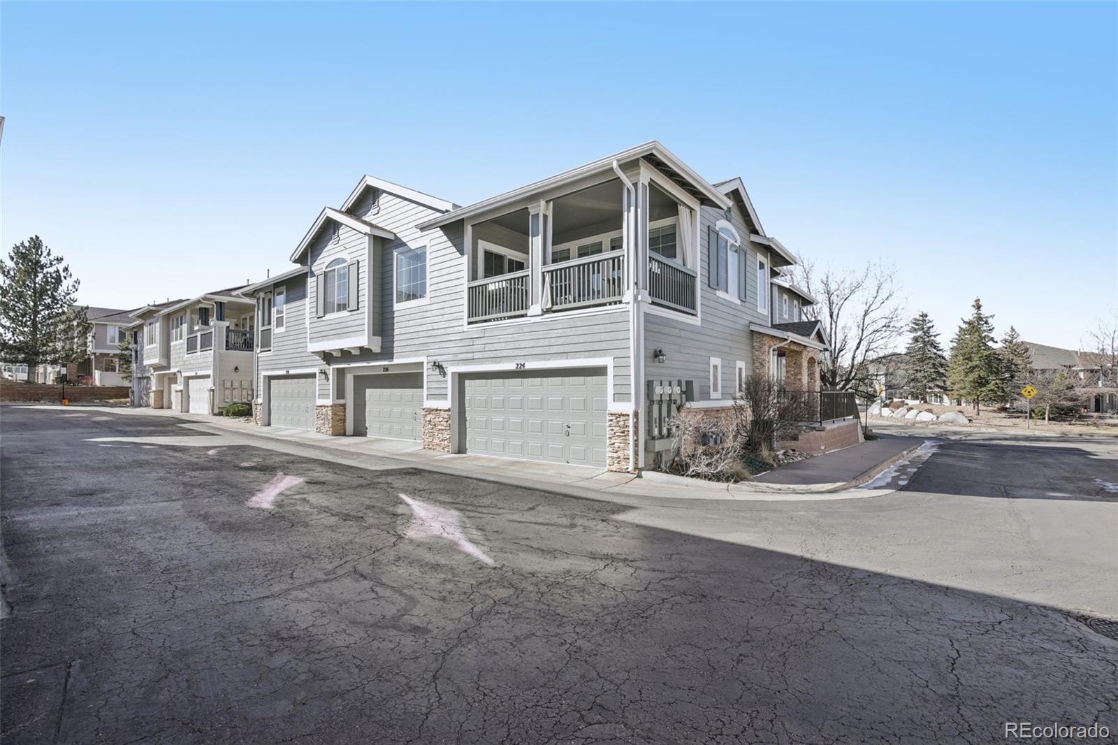 224 Whitehaven Circle Highlands Ranch, CO 80129 - Photo 32 of 34 a view of a house with a yard