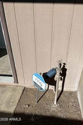a view of a living room and a couch