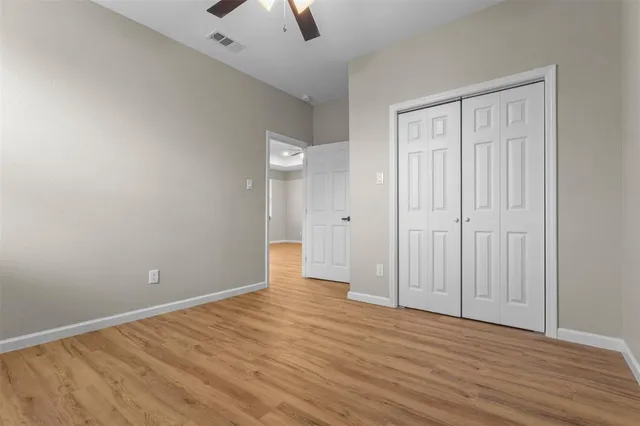 wooden floor in an empty room