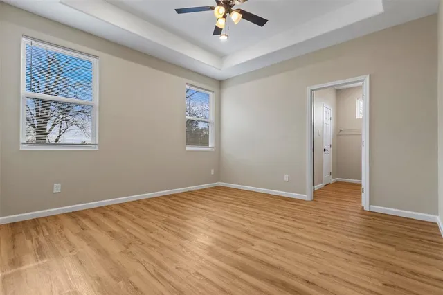 wooden floor in an empty room