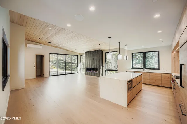 a bathroom with bathtub and shower