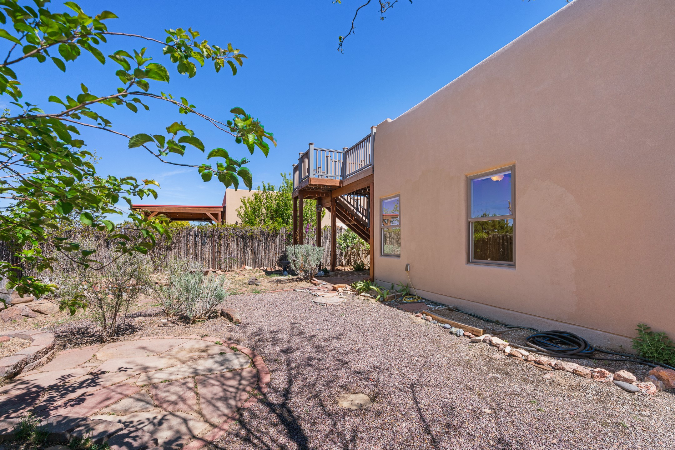 3754 Valmora Road Santa Fe, NM 87505 - Photo 22 of 22 back yard