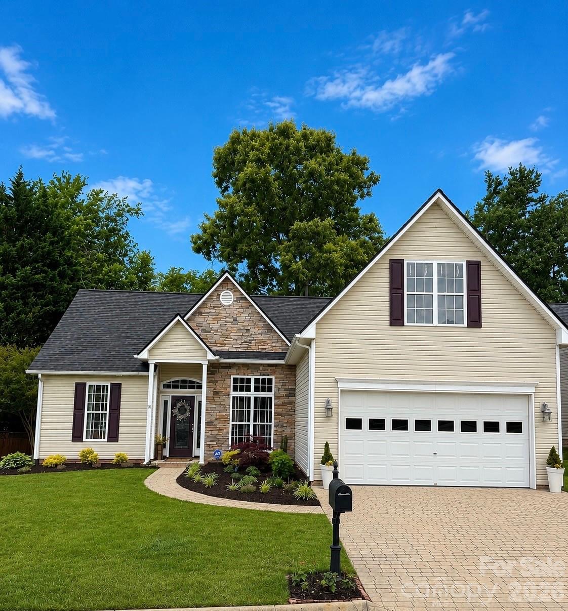 136 Cottage Ridge Road Fletcher, NC 28732 - Photo 2 of 29 a front view of a house with a yard