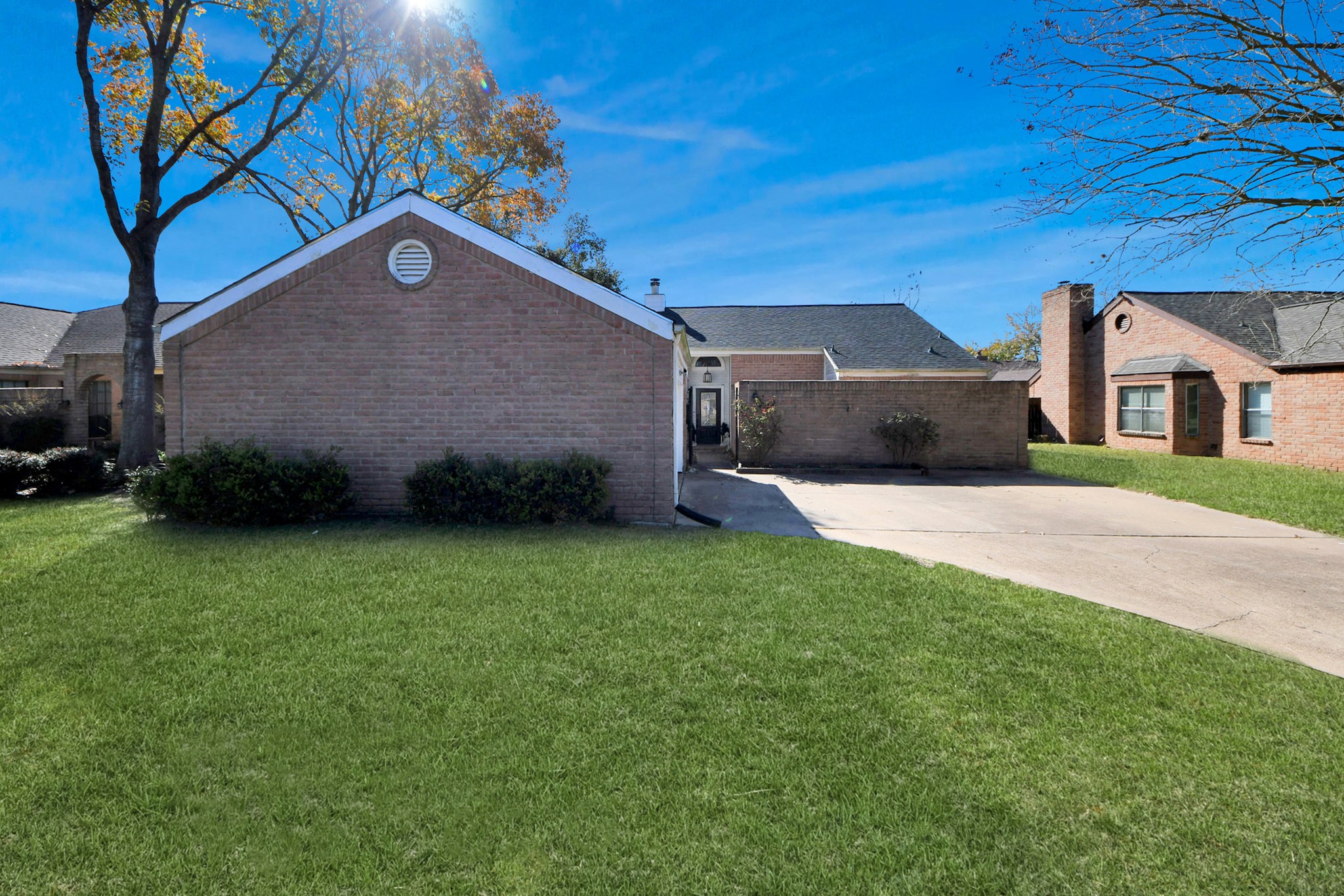 15015 Margeson Street Houston, TX 77084 - Photo 21 of 21 a view of a house with a yard