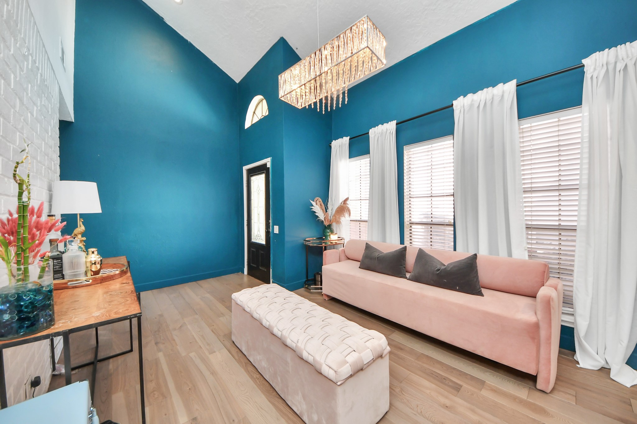 15015 Margeson Street Houston, TX 77084 - Photo 4 of 21 a living room with furniture and a large window