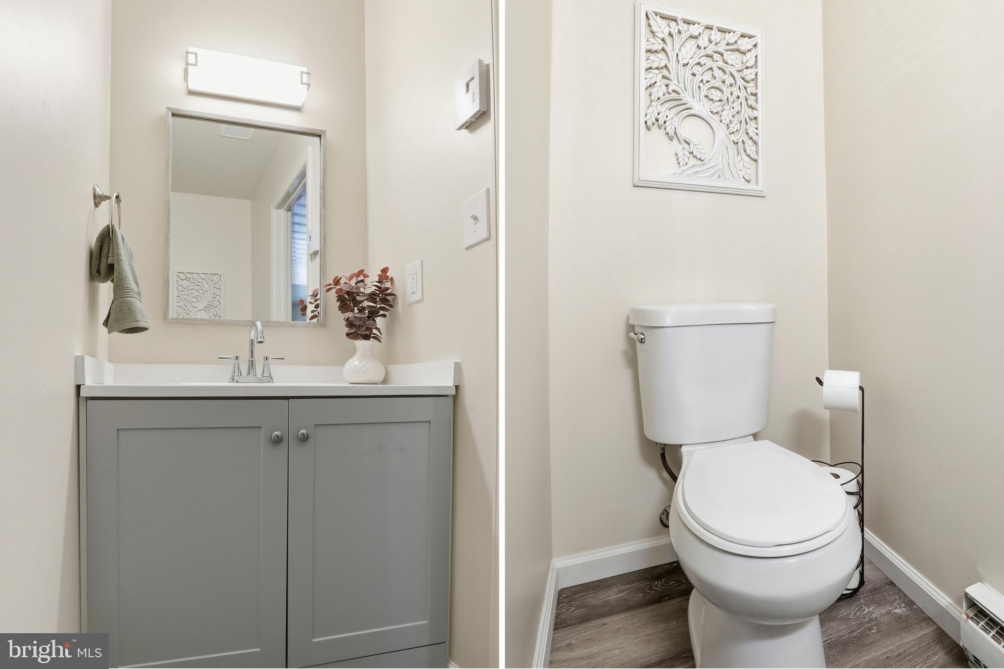 1204 Georgetown Road Middletown, PA 17057 - Photo 15 of 37 a bathroom with a toilet sink and mirror