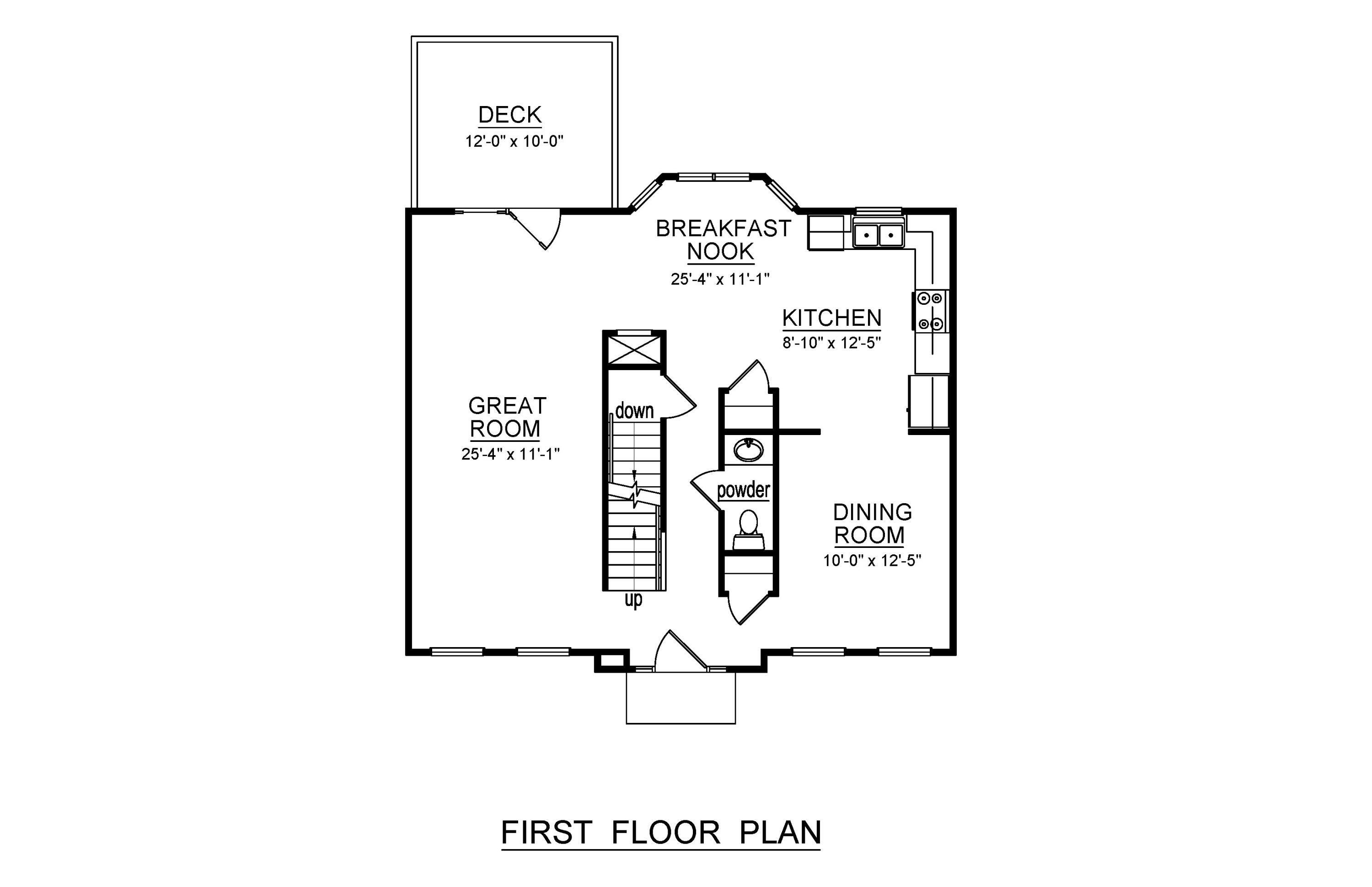 701 Old Fort Road Rocky Mount, VA 24151 - Photo 6 of 7 7- Richmond First Floor Plan