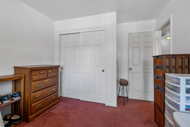 a view of room with walk in closet