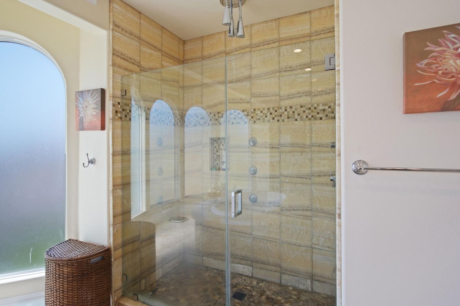 3205 Hillglen Avenue Modesto, CA 95355 - Photo 28 of 45 a bathroom with a shower
