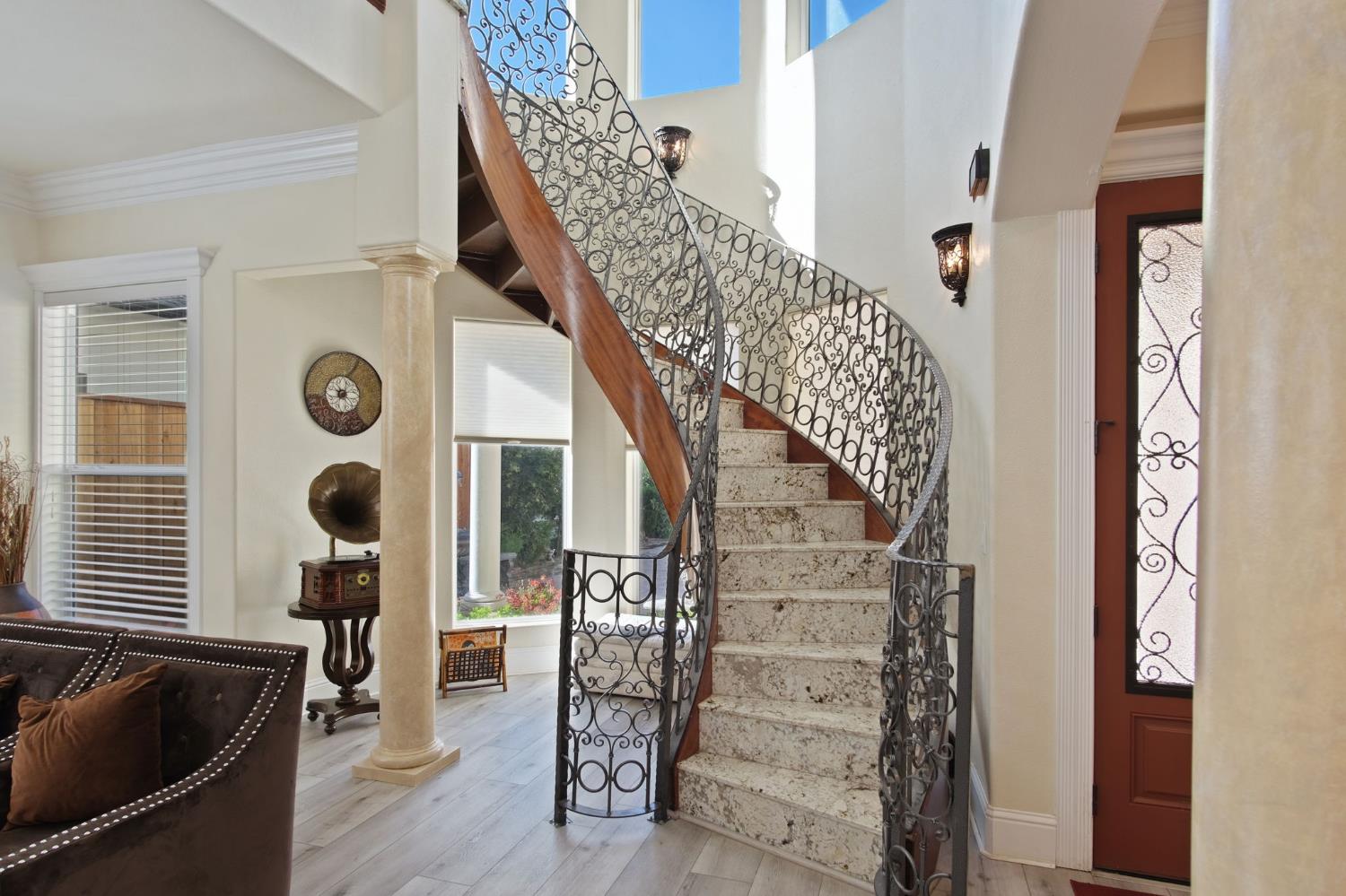 3205 Hillglen Avenue Modesto, CA 95355 - Photo 8 of 45 a view of entryway with wooden floor