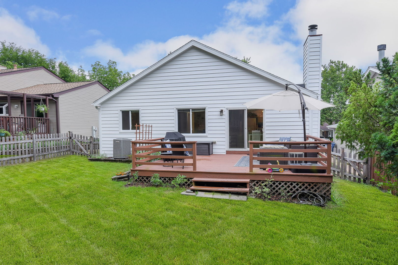 N020 Pleasant Hill Road Wheaton, IL 60187 - Photo 16 of 16 a view of a house with backyard and sitting area