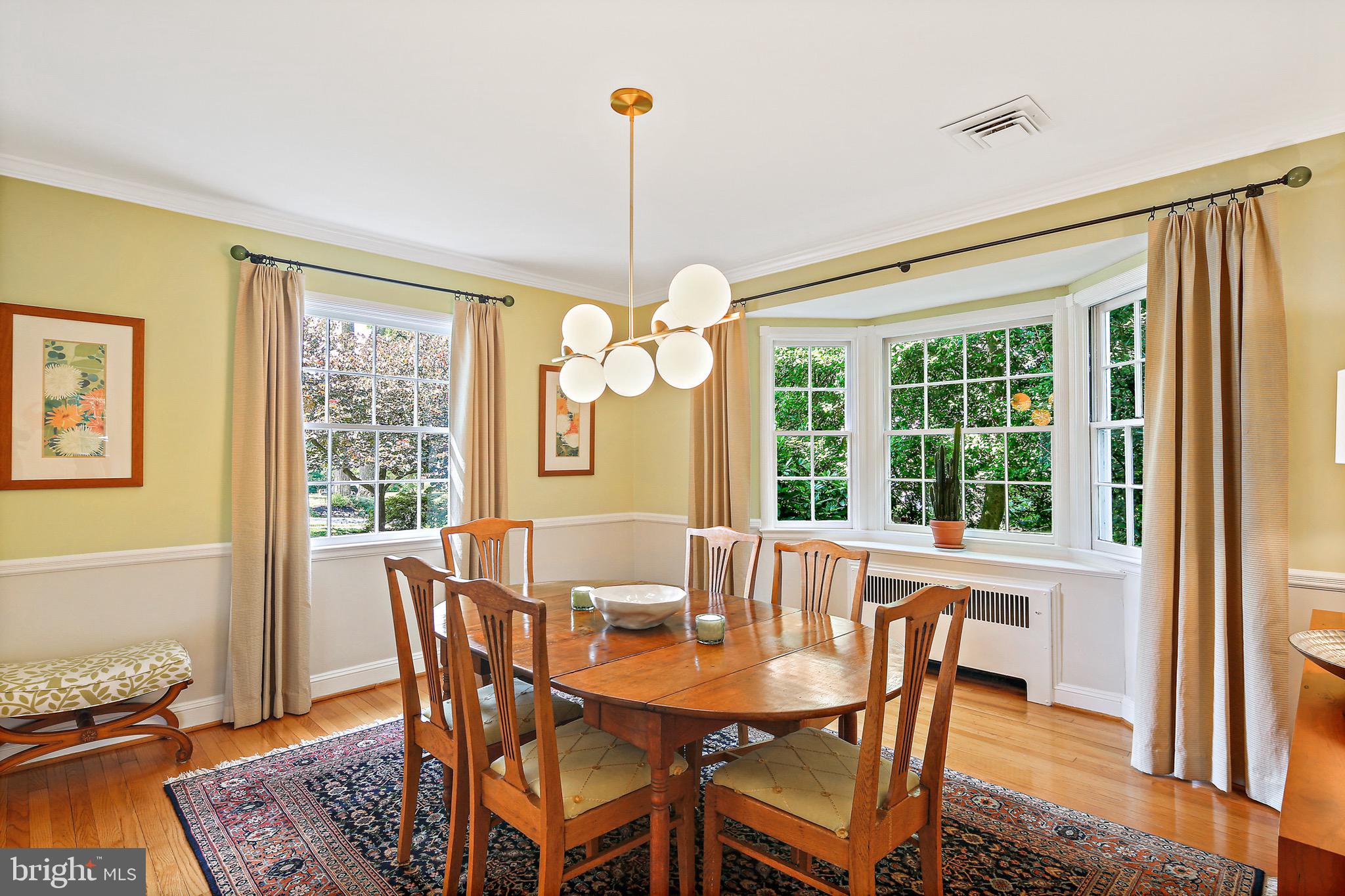 5514 Kemper Road Baltimore, MD 21210 - Photo 13 of 45 Formal Dining Room with Hardwood Floors