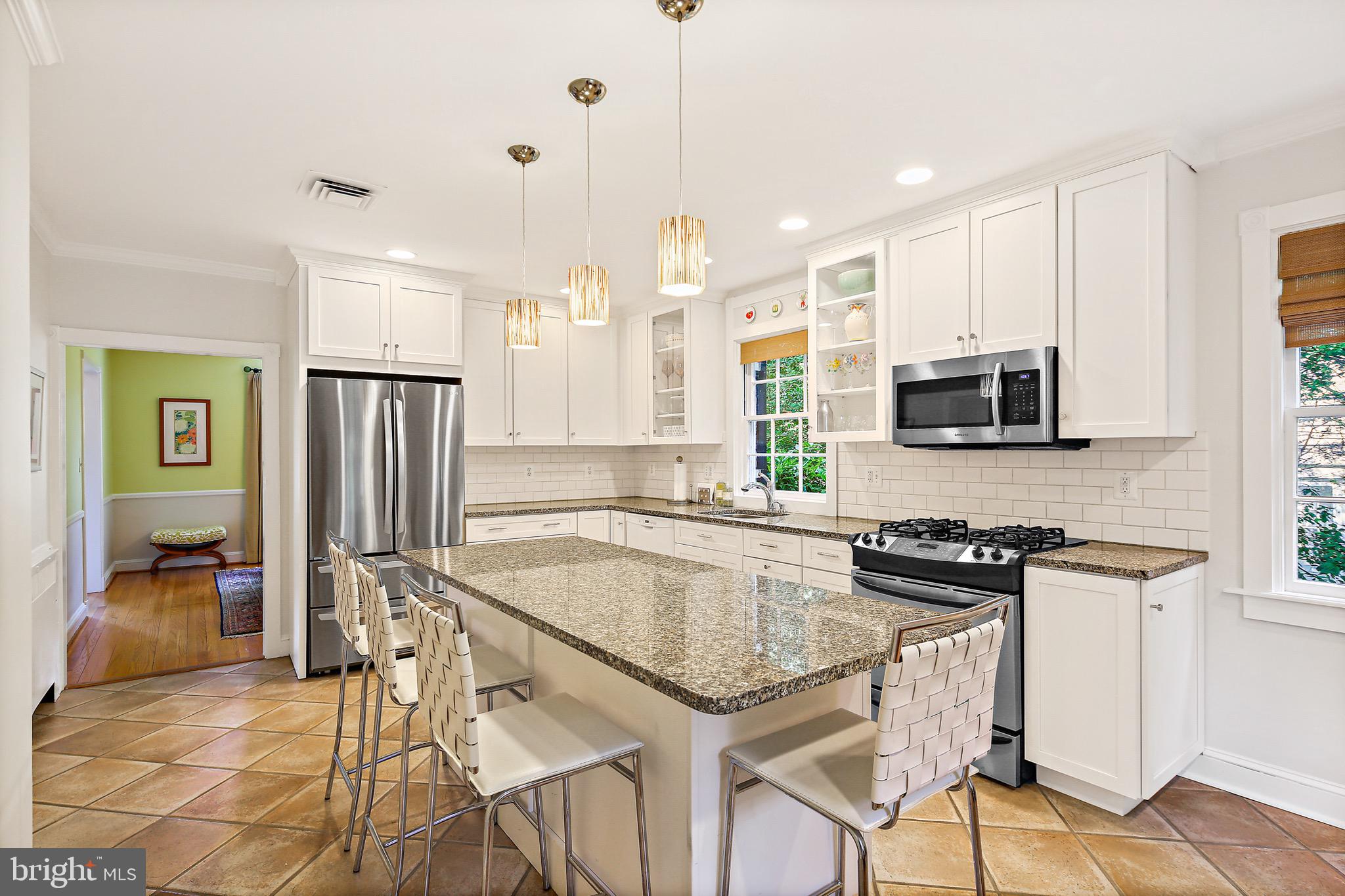 5514 Kemper Road Baltimore, MD 21210 - Photo 14 of 45 Bright White Kitchen