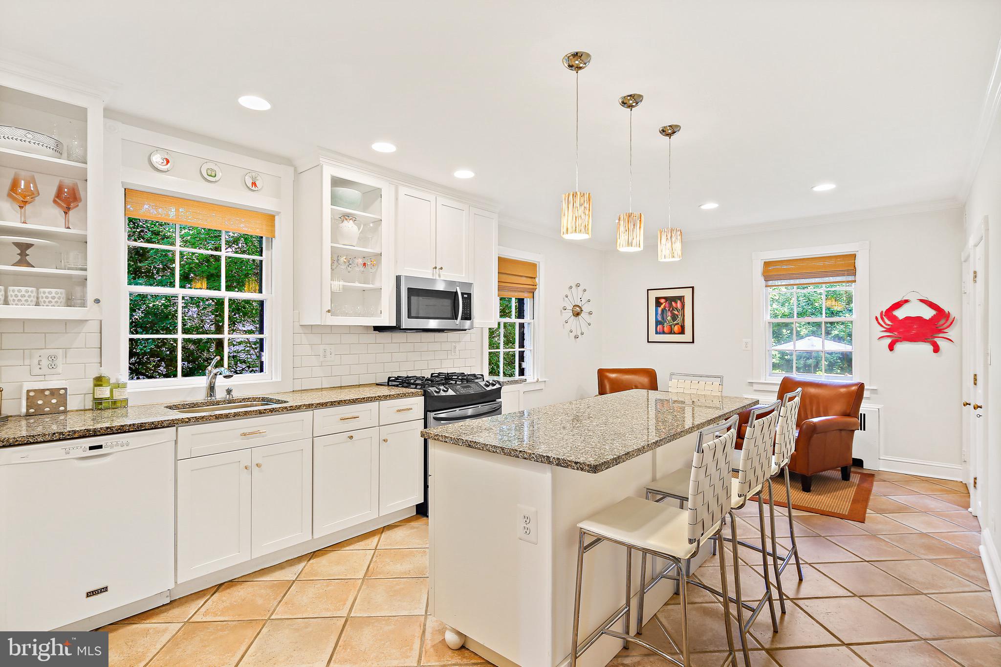 5514 Kemper Road Baltimore, MD 21210 - Photo 15 of 45 Large Granite Island