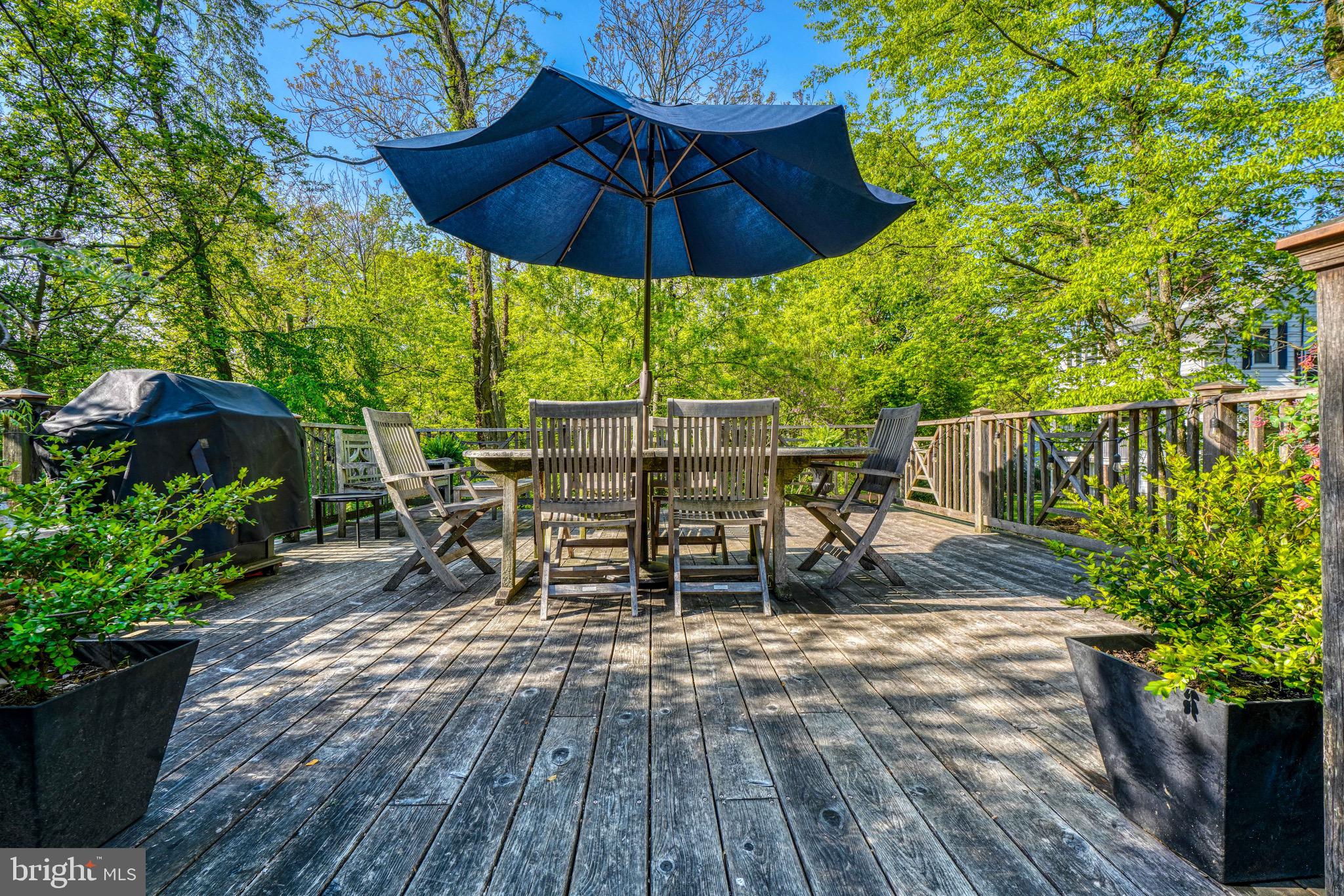 5514 Kemper Road Baltimore, MD 21210 - Photo 42 of 45 Cedar Deck for additional outside entertaining