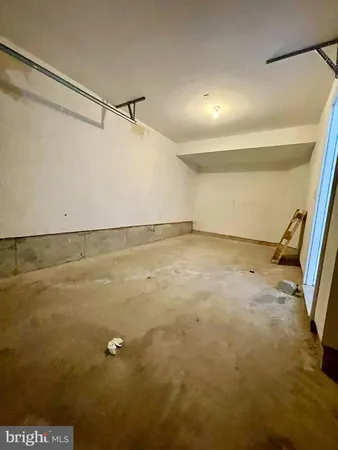 a view of a room with an empty space