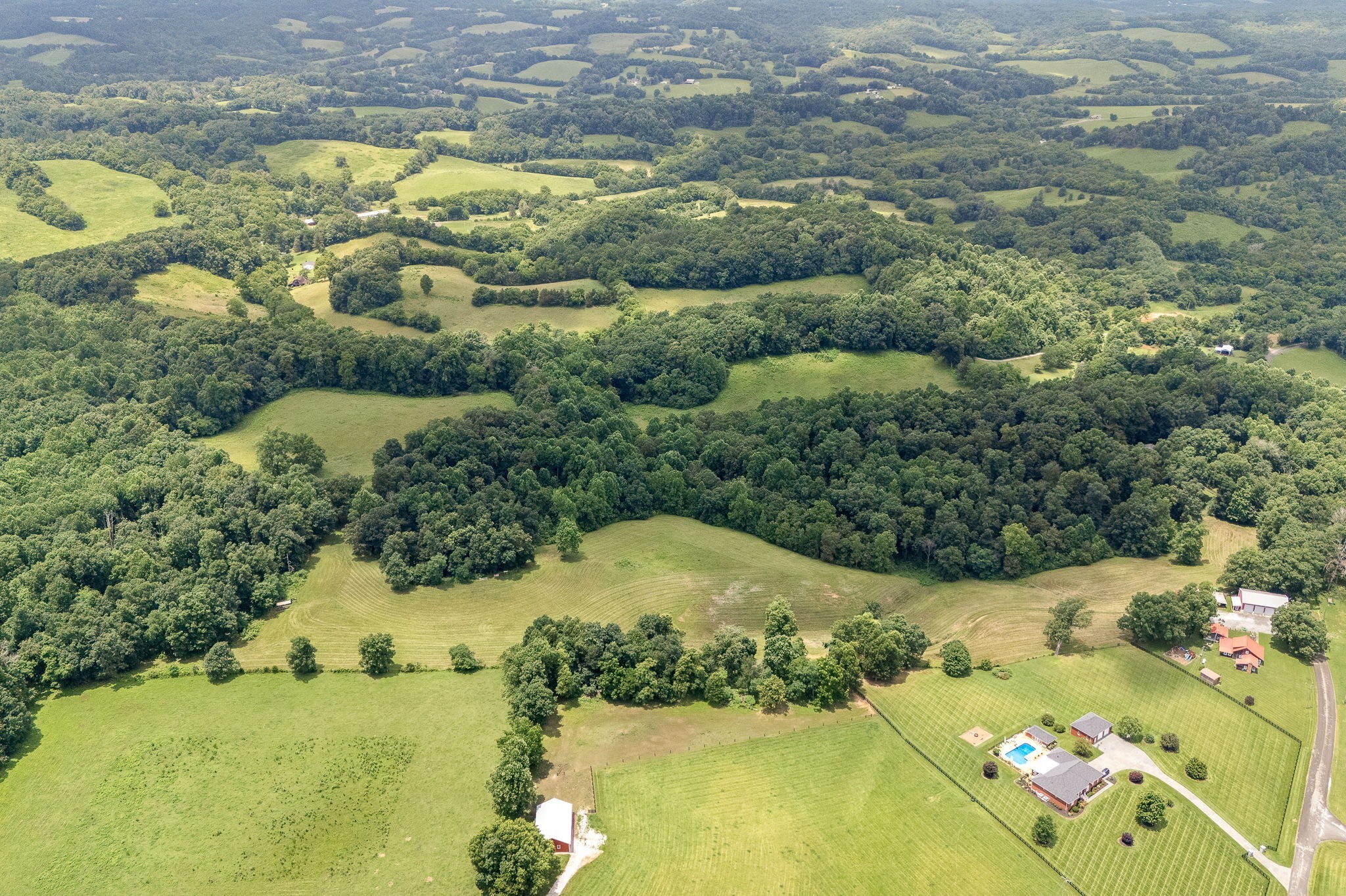 540 Powell Hollow Road Tullahoma, TN 37388 - Photo 70 of 99 a view of a lake with a yard