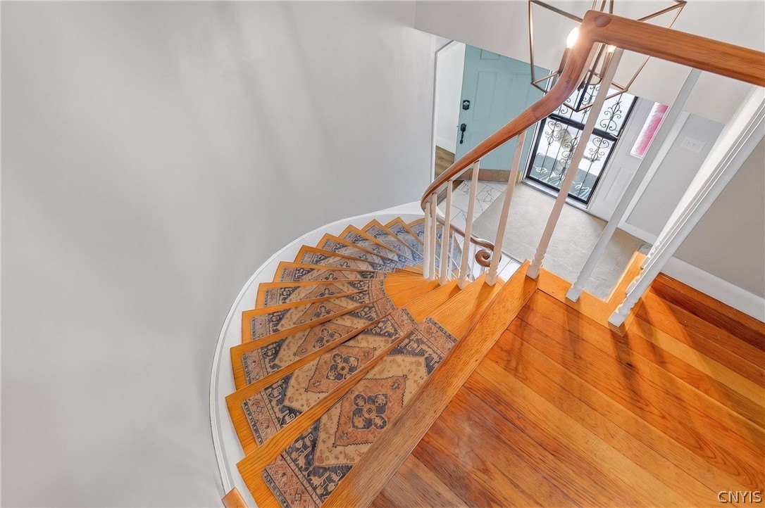 5459 Prescott Road Deerfield, NY 13502 - Photo 37 of 50 spiral staircase