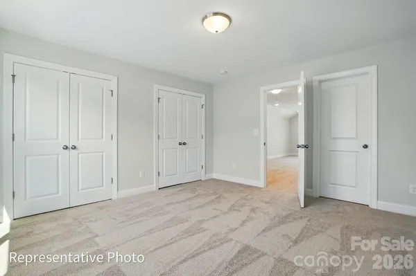 a view of empty room