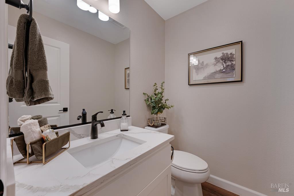 7447 Wendy Drive Rohnert Park, CA 94928 - Photo 20 of 52 1/2 bath downstairs