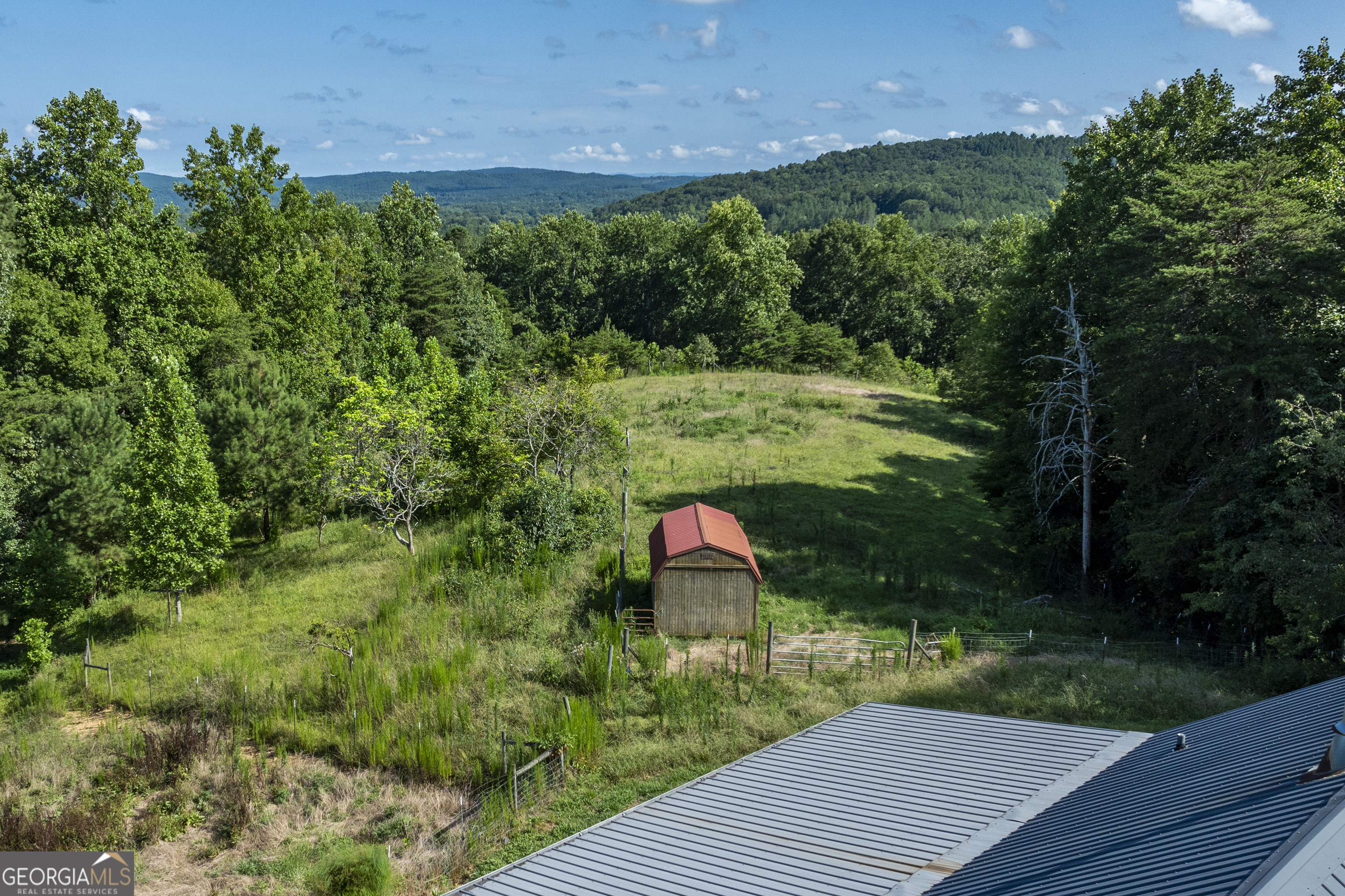 157 Edwards Road Fairmount, GA 30139 - Photo 63 of 72 a backyard of a house with a yard and outdoor seating