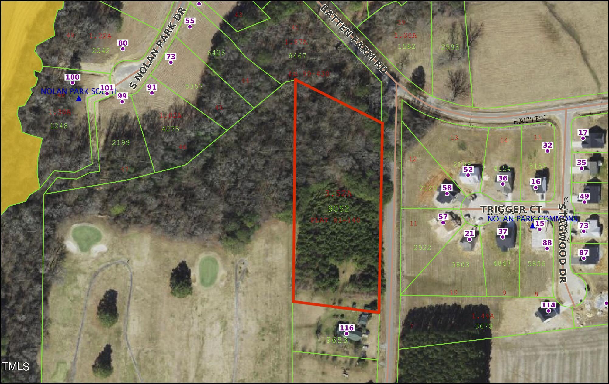 0 Cardinal Country Club Road Selma, NC 27576 - Photo 9 of 10 Aerial