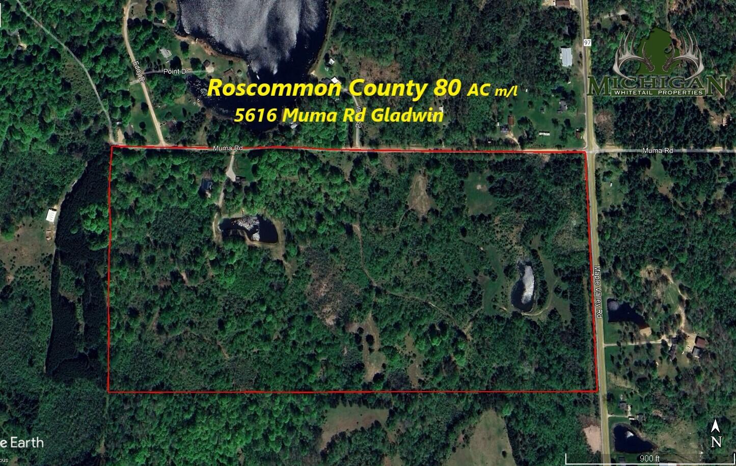 5616 Muma Road Gladwin, MI 48624 - Photo 53 of 79 Map