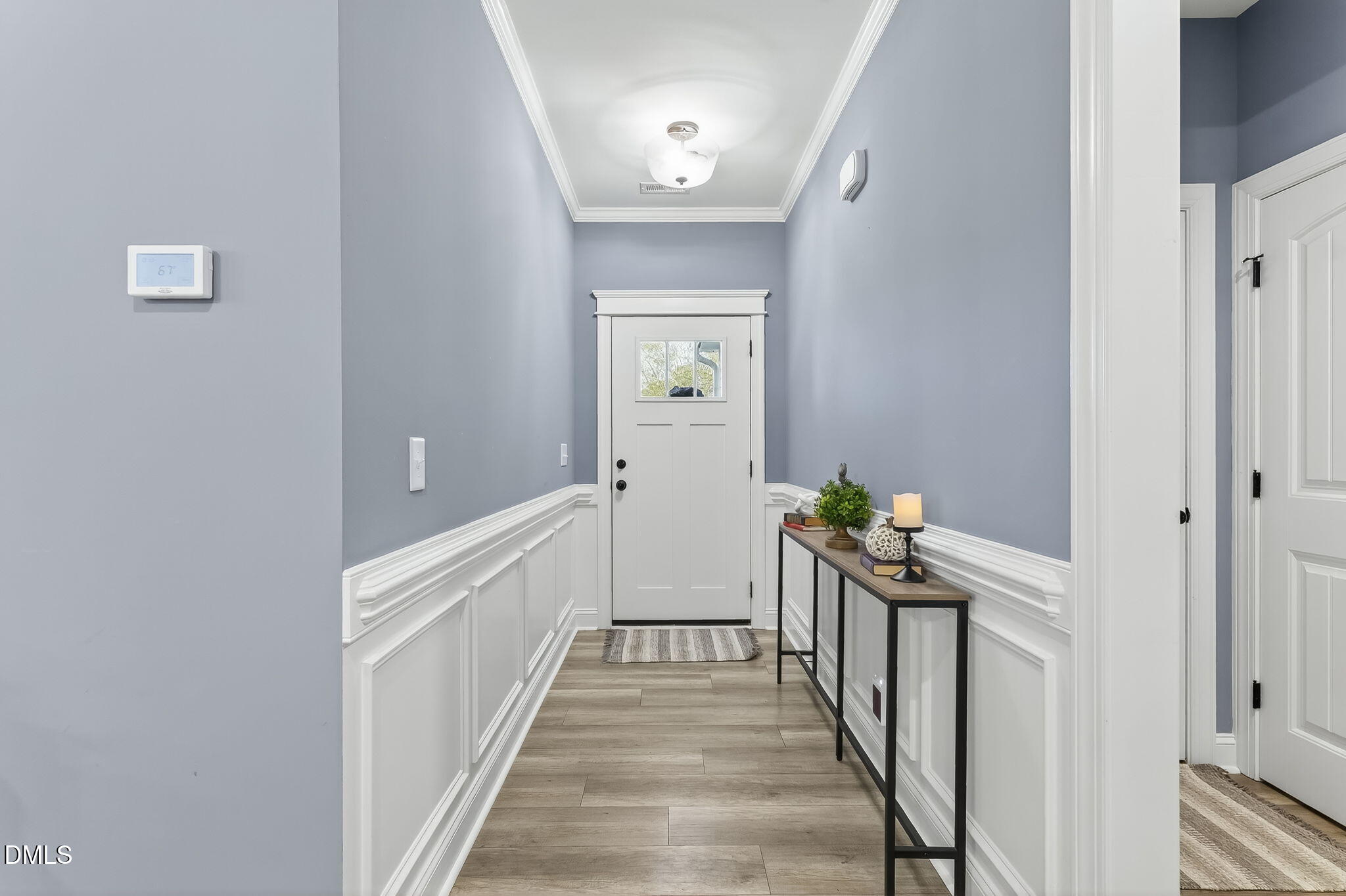238 Deer Path Farms Road Erwin, NC 28339 - Photo 9 of 49 a view of a hallway view with wooden floor