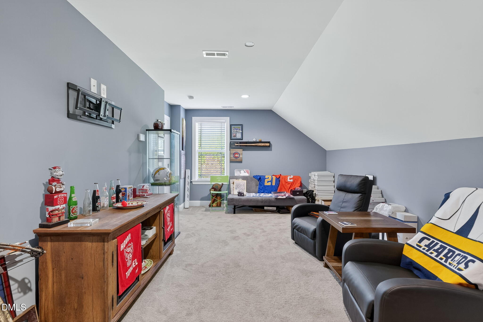 238 Deer Path Farms Road Erwin, NC 28339 - Photo 40 of 49 a living room with furniture and a flat screen tv
