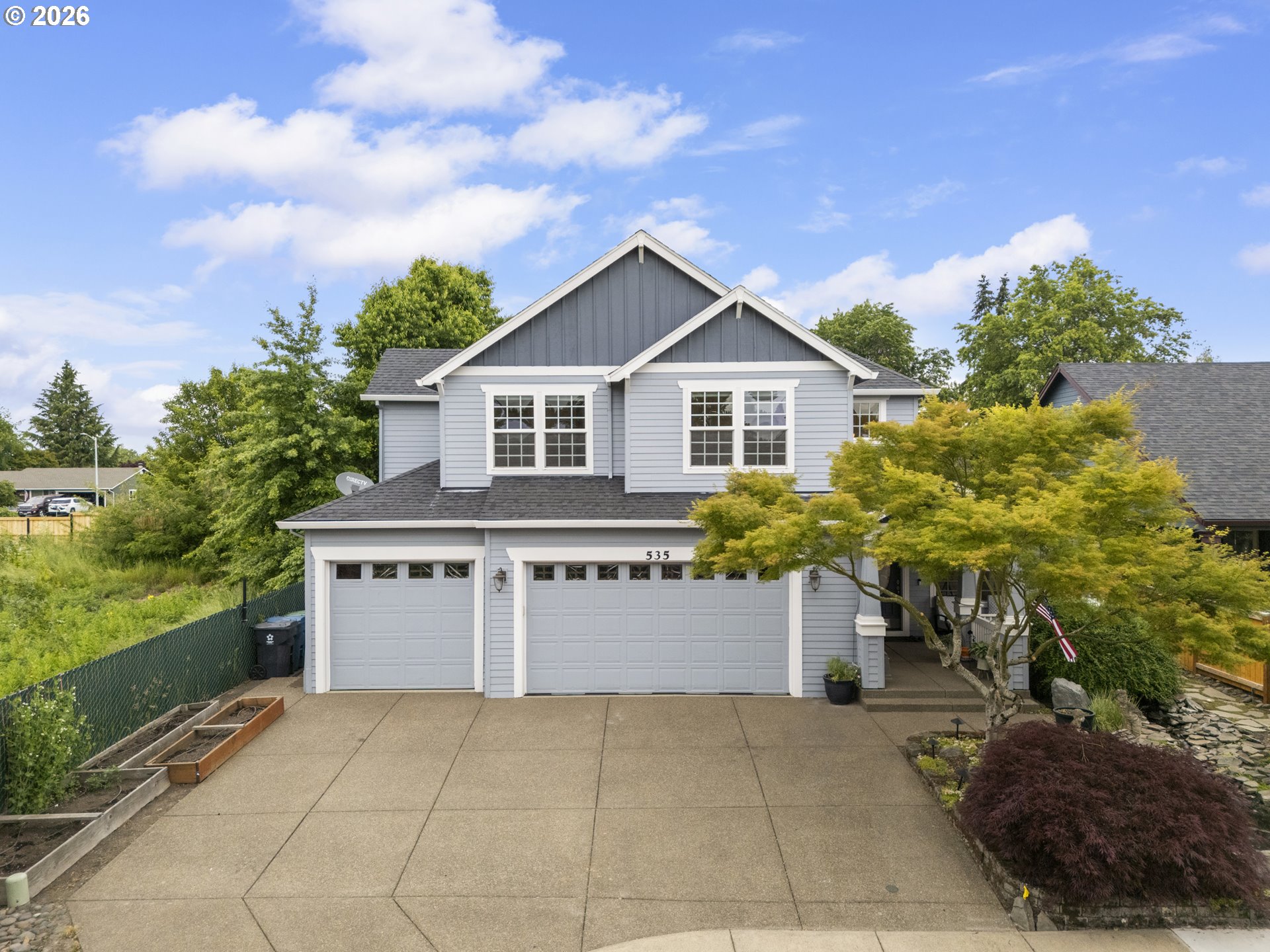 535 Maple Street Mount Angel, OR 97362 - Photo 1 of 48 a house view with a garden space