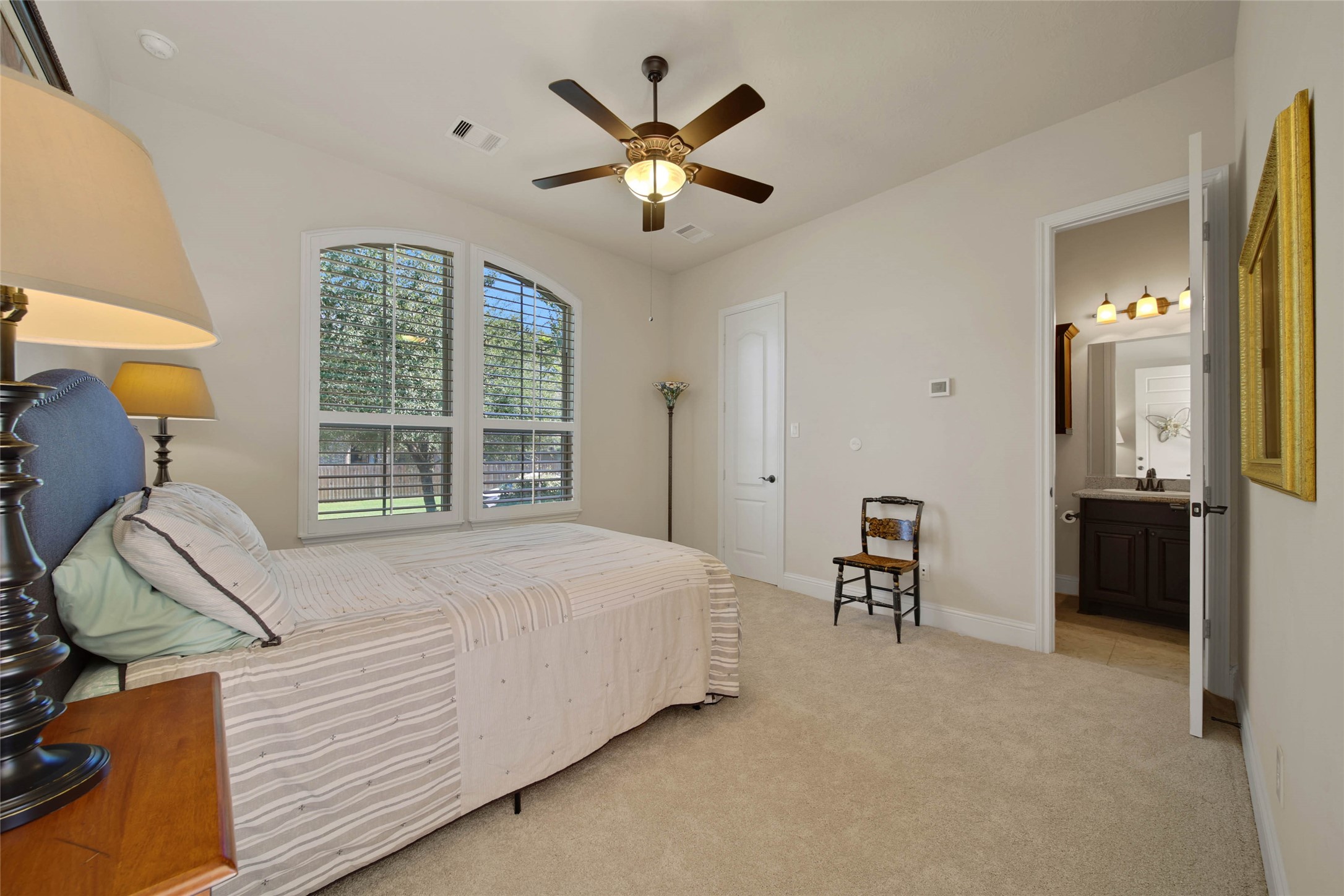 3234 Explorer Way Conroe, TX 77301 - Photo 37 of 46 Private space is located off the courtyard when entering the iron gates.