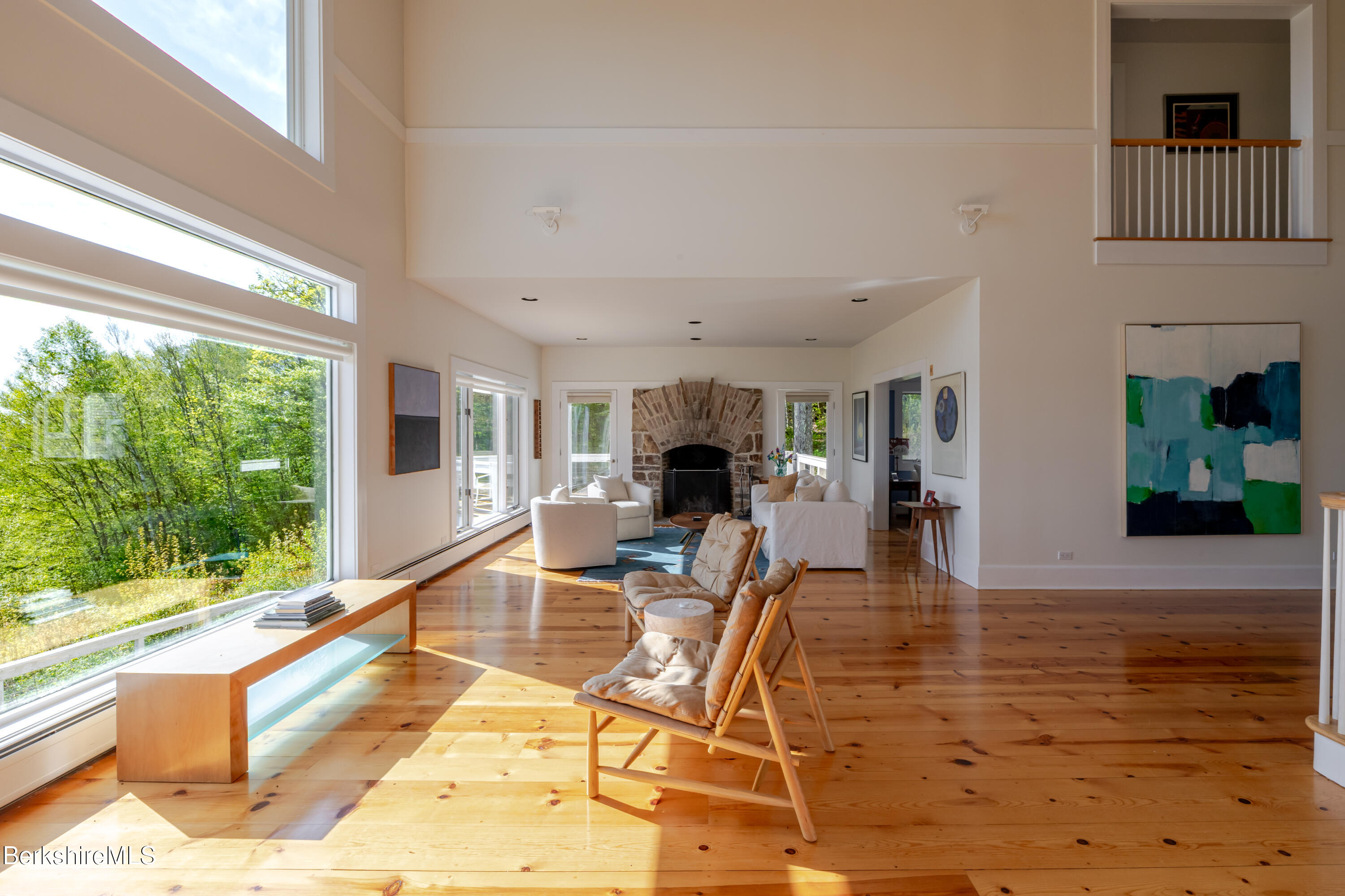 169 Mt Hunger Road Monterey, MA 01245 - Photo 10 of 47 VIEW TO LIVING ROOM