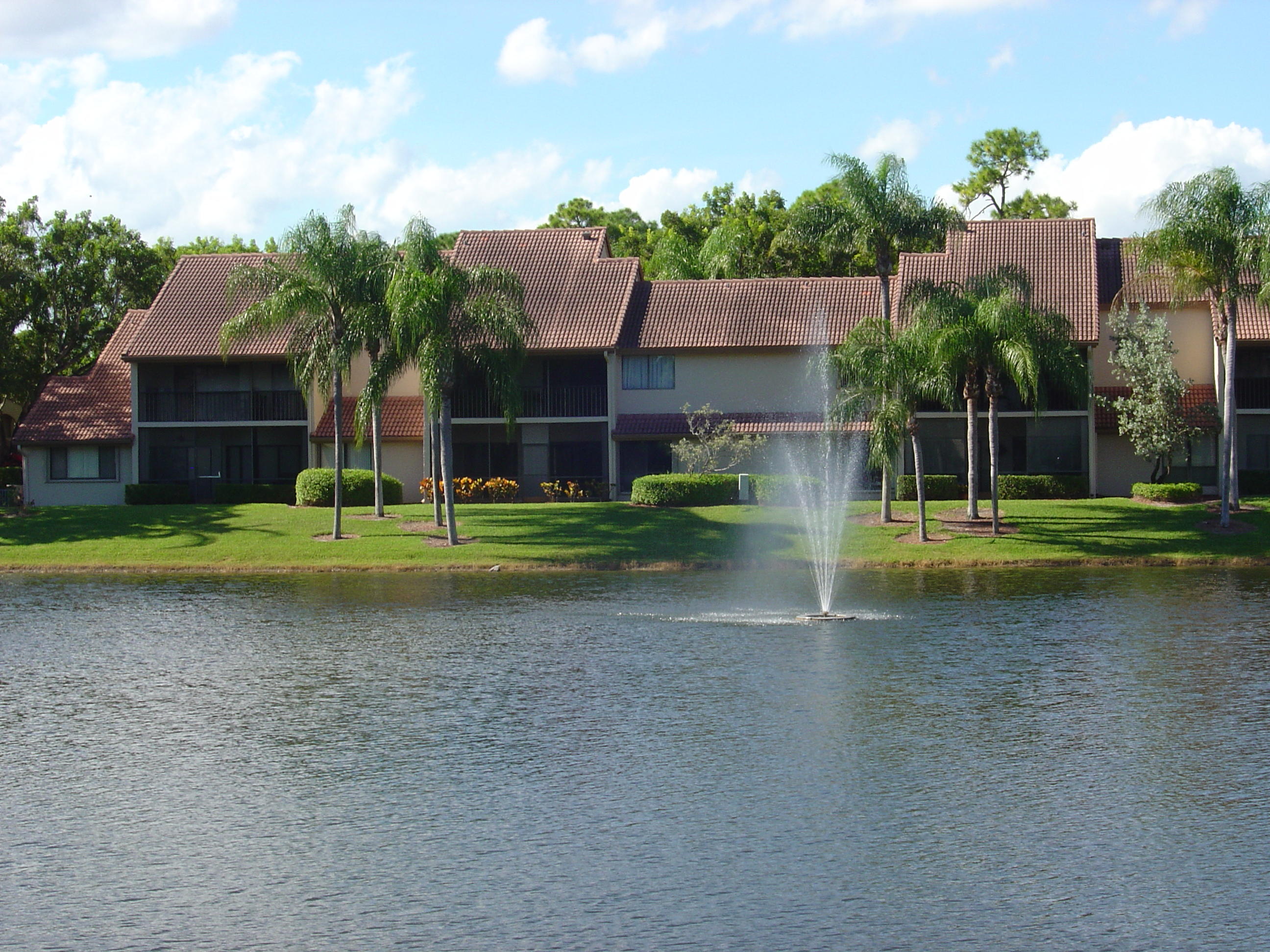 5751 Coach House Circle, Unit B Boca Raton, FL 33486 - Photo 12 of 16 Screened Patio View