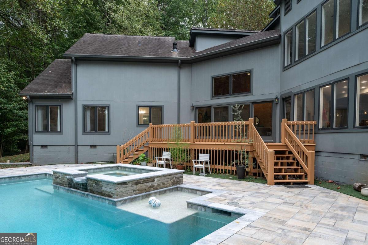 134 Tanner Bluff Athens, GA 30606 - Photo 8 of 45 a view of a house with wooden floor and a balcony