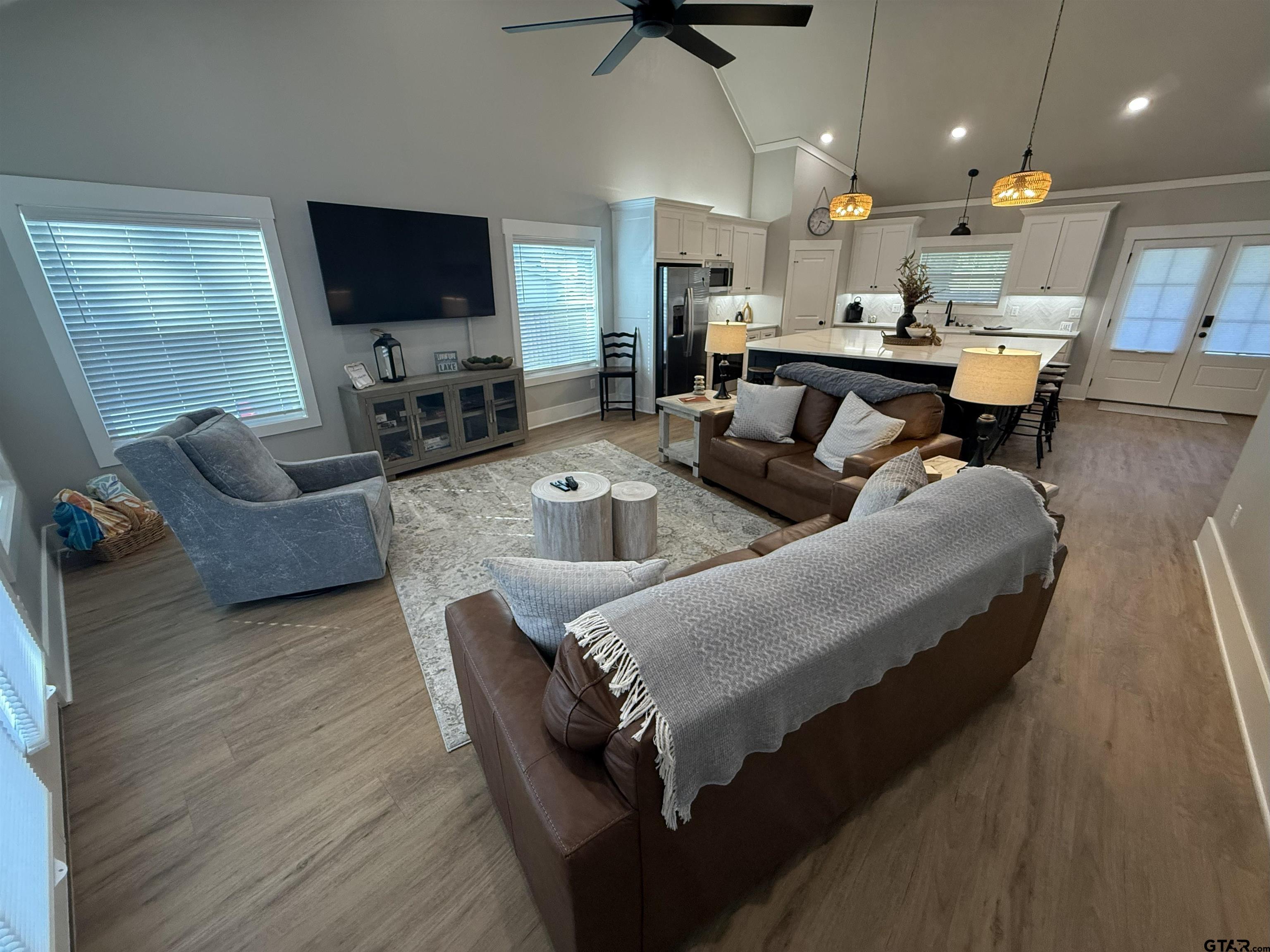 16093 County Road 189 West Flint, TX 75762 - Photo 27 of 46 a living room with furniture and a flat screen tv