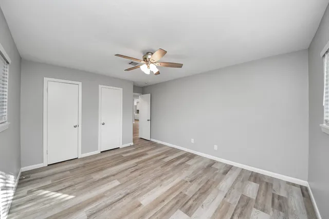 wooden floor in an empty room